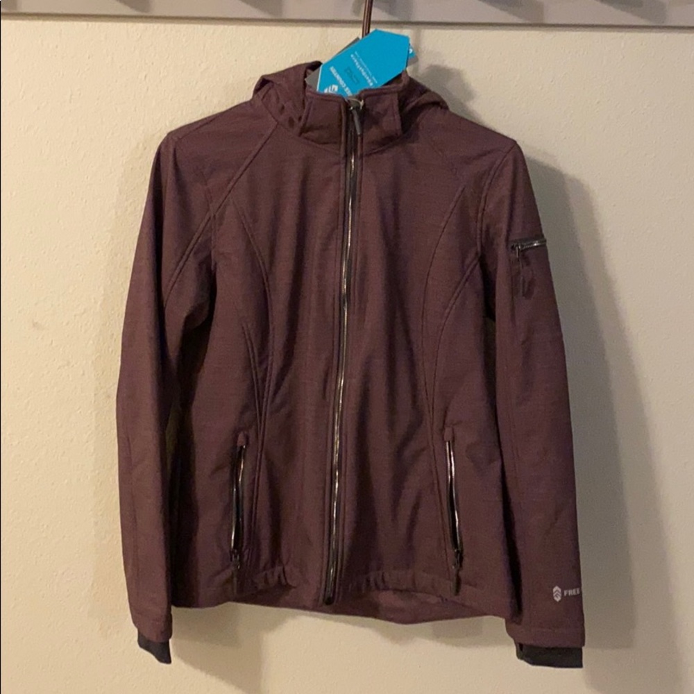 Soft shell fleece lined jacket